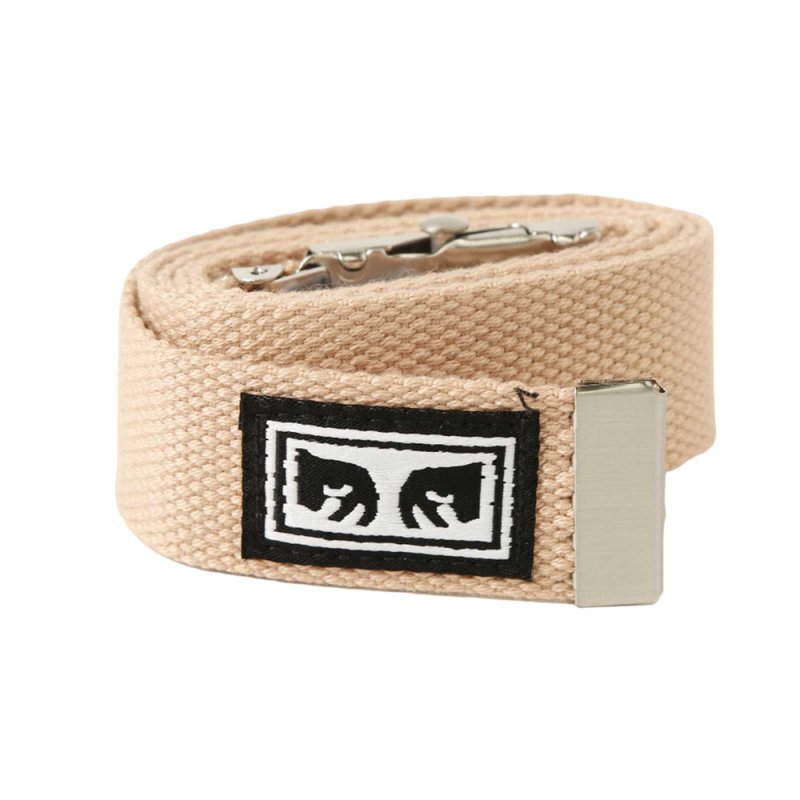 OBEY BIG BOY WEB BELT (100050026 KHAKI)