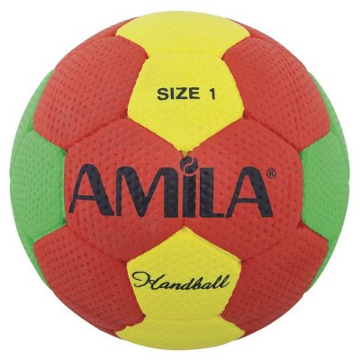 ΜΠΑΛΑ HANDBALL AMILA CELLULAR RUBBER Size 1 (41321)