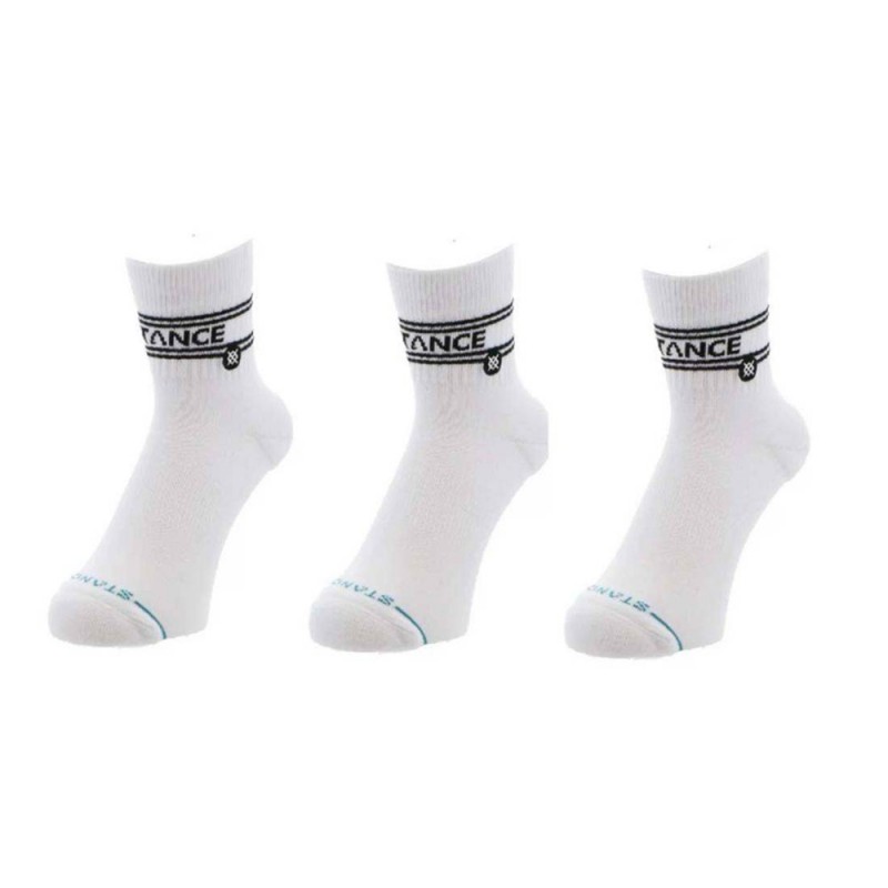 STANCE BASIC QUARTER 3 PACK (A356A24BAS WHT)