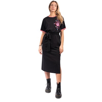 Peace and Chaos DREAM LONG DRESS (W24908 BLACK)